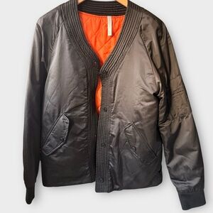 ZARA MAN Quilted Bomber Jacket – Size L (Great Condition)